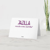 アール・ヌーヴォー シーズンズ・グリーティングス シーズンカード (裏面)