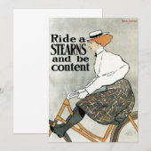 アール・ヌーヴォー スターンズ自転車に乗ろう (正面/裏面)