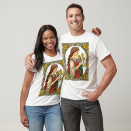 アール・ヌーヴォー セント・デイビッドの日 プライド Tシャツ