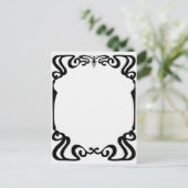 アール・ヌーヴォー・フレーム ポストカード (スタンド正面)