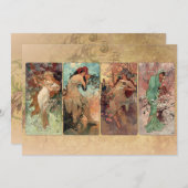 アール・ヌーヴォー 四季 (正面/裏面)