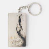 アール・ヌーヴォー 女性 グレイハウンド ルイ・イカルト キーホルダー (裏面)