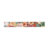 アール・ヌーヴォー 花の植物画 招待状ベリーバンド (フラット)