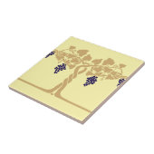 アール・ヌーヴォー 葡萄のつる ステンシル フリーズ 模様 タイル (側面)