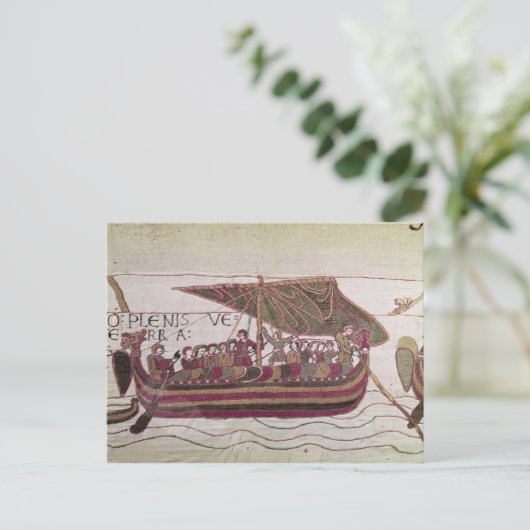 アール・ハロルドは帆を風で一杯にした ポストカード (スタンド正面)