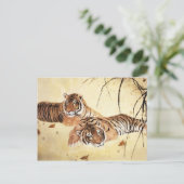 アール・ラクダクラシカル中国の群 ポストカード (スタンド正面)