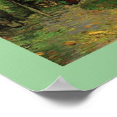 アーレスのパブリックガーデンのレーン ポスター (角)