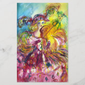 アーレチャ·バイオリニスト/ヴェネツィア·カーニバル·ナイト 便箋 (裏面)