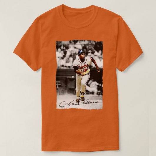 アーロンのサイン入りTシャツ Tシャツ (デザイン正面)