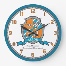 アーロンの少年の名前は騎士ウルフオレンジ