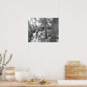 アーロンロジャース山サイクリングへの階段の上 ポスター (キッチン)