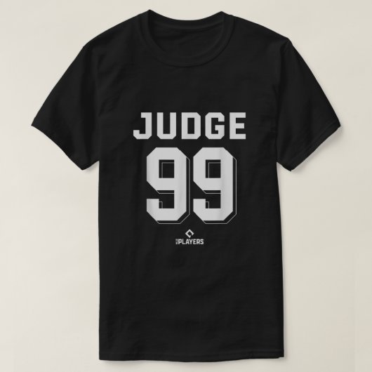 アーロン判事99ニューヨーク野球選手MLBPAスパー Tシャツ (デザイン正面)