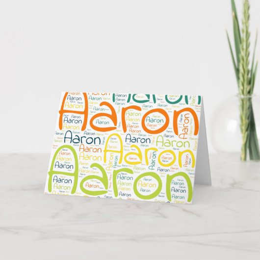 アーロン カード (正面)