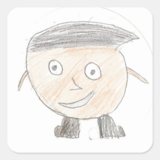 アーロン：スクエアステッカー スクエアシール