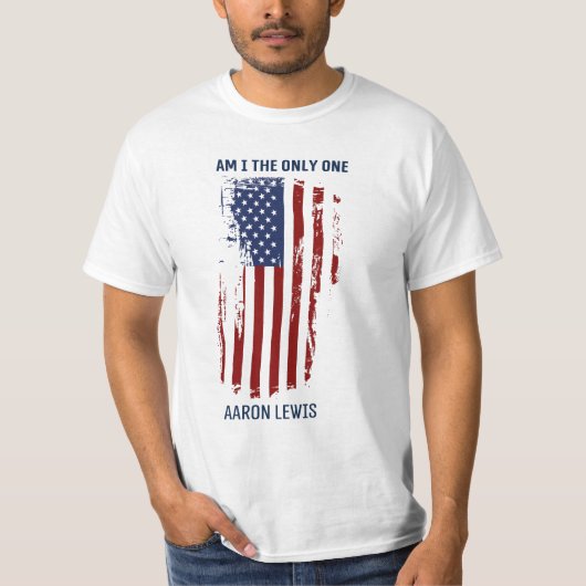 アーロン・ルイスのTシャツは私だけです Tシャツ (正面)