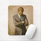 アーロンShikler著John F Kennedyの公式のポートレート マウスパッド (マウス)