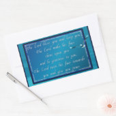 アーロ賛美ニック! 長方形シール (封筒)