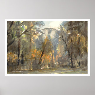 アーワニーローンプリント ポスター