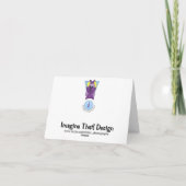 アーワニー挨拶カード カード (裏面)