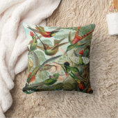 アーンスト・ヘイケル～ハミングバーズクッション クッション (ブランケット)