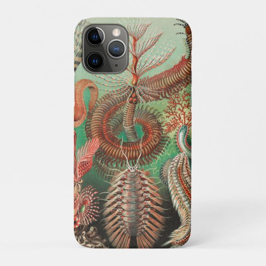アーンスト・ヘッケルのAnnelids Chaetopodaのワーム Case-Mate iPhoneケース (裏)