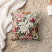 アーンスト·ヘッケル『オーキデア·デヌスブルメン』 クッション (ブランケット)