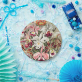 アーンスト·ヘッケル『オーキデア·デヌスブルメン』 ペーパープレート (パーティー)