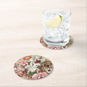 アーンスト·ヘッケル『オーキデア·デヌスブルメン』 ラウンドペーパーコースター (インサイチュ)