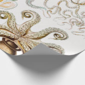 アーンスト·ヘッケル『タコプス·イカ』 ラッピングペーパー (角)