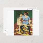 アーンスト·ルドウィッグ·カーヒナーダンス·トレーニング ポストカード (正面/裏面)