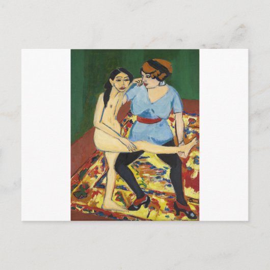 アーンスト·ルドウィッグ·カーヒナーダンス·トレーニング ポストカード (正面)