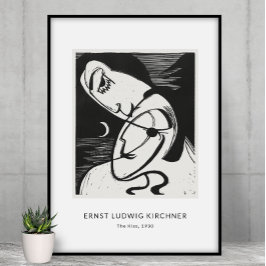 アーンストL. Kirchner – ブラック&スタイリッシュホワイトアーモダント フォトプリント