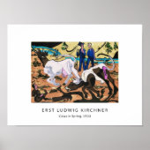 アーンストL. Kirchner – ランドスケープカラフルアテモダンート ポスター (正面)