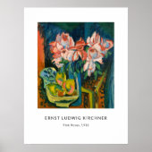 アーンストL. Kirchner – 美しいアーカラフルトモダン ポスター (正面)