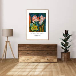 アーンストL. Kirchner – 美しいアーカラフルトモダン ポスター