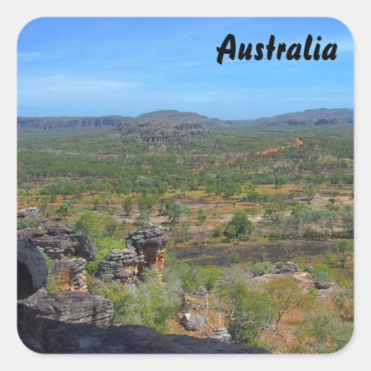 アーンヘムランド・スクエア・ステッカー スクエアシール (正面)