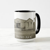 アーヴィングカンザスランバーフォトマーシャルカウンティ館 マグカップ (正面右)