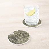 アーヴィングカンザス郵便局の写真マーシャル・カウンティKS コースター (側面)