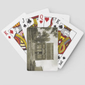 アーヴィングカンザス郵便局の写真マーシャル・カウンティKS トランプ (裏面)