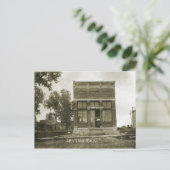 アーヴィングカンザス郵便局の写真マーシャル・カウンティKS ポストカード (スタンド正面)