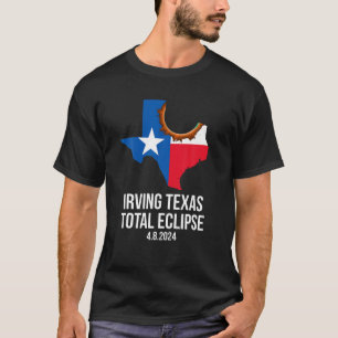 アーヴィングテキサス州トータルEclipse 2024 TX州概要T Tシャツ