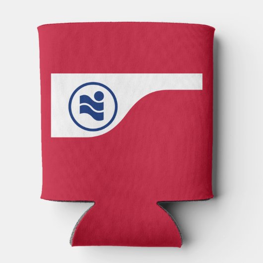 アーヴィング国旗、テキサス州 缶クーラー (裏面)