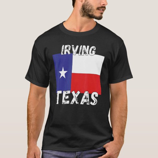 アーヴィングTXテキサス州シャツテキサス州シティ_1 Tシャツ (正面)