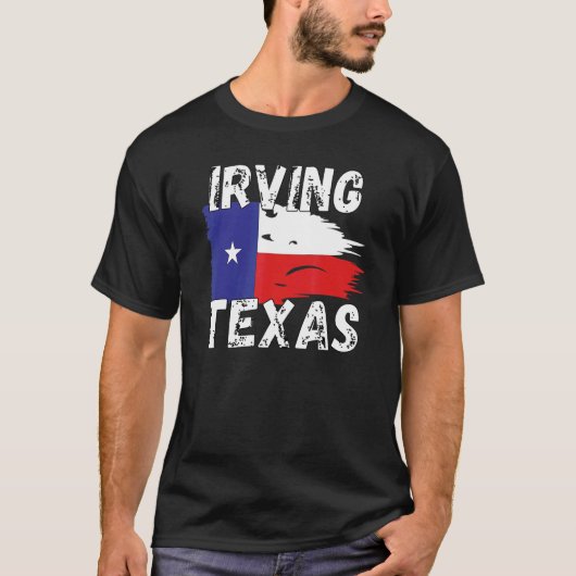アーヴィングTX テキサスTシャツ テキサス州の都市 Tシャツ (正面)
