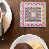 アー伝統的ト スクエアペーパーコースター