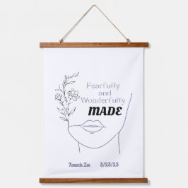 アー感動的ト・ウッドぶら下がった・タペストリー 吊り下げ型タペストリー