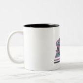 アー感動的ト「SOUL」 Two Tone Mag ツートーンマグカップ (左)