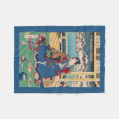 アー日本のトカスタムフリースブランケット フリースブランケット (正面(横))