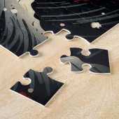 アー日本のトスタイルデジ絵を描タル ジグソーパズル (側面)