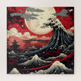 アー日本のトスタイルデジ絵を描タル ジグソーパズル